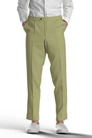 COOLMAX 80/2ply イエローグリーン バイオウエザー(SW101003)