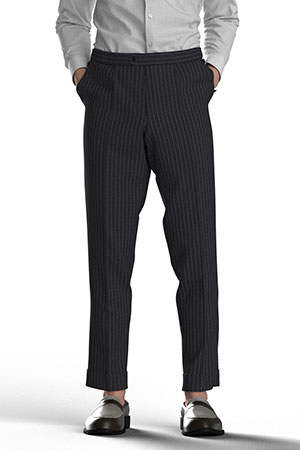 REDA ブラック ピンストライプ(AK102172)