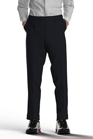 JERSEY ネイビー無地(AS102378)