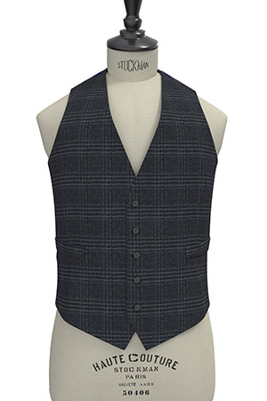 LEOMASTER グレー グレンチェック(AK102633)