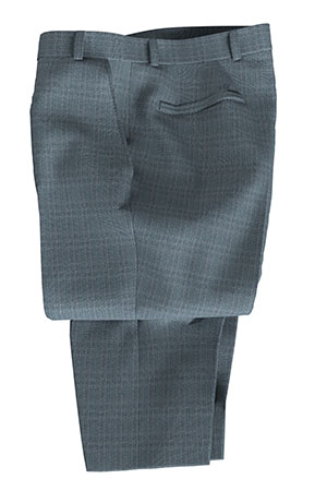 REDA SUPER110sブルー メランジ ストライプ(AK102643)