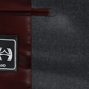 WILLIAM HALSTEAD チャコールグレー ツイル(KG102761)