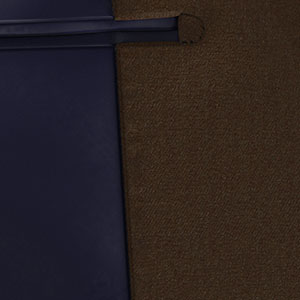 尾州織WOOLEN NYLON ダークブラウン フランネル(SW101778)