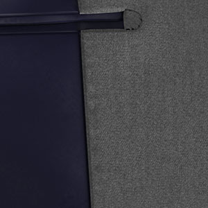 尾州織WOOLEN NYLON グレー フランネル(SW101781)