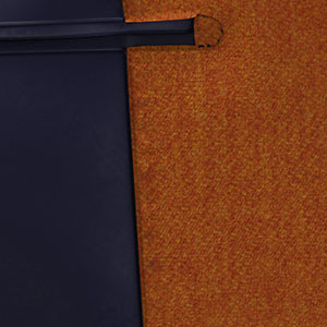 尾州織WOOLEN NYLON マーマレードオレンジ フランネル(SW101783)