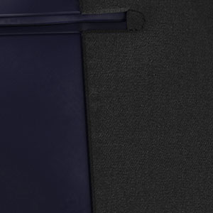 尾州織WOOLEN NYLON ブラック フランネル(SW101784)