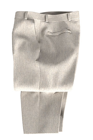 尾州織WOOLEN NYLON グレーベージュ フランネル(SW101786)