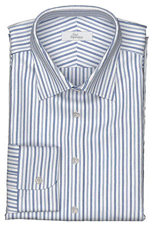 椿布加工ブルー ストライプ(FM5101)